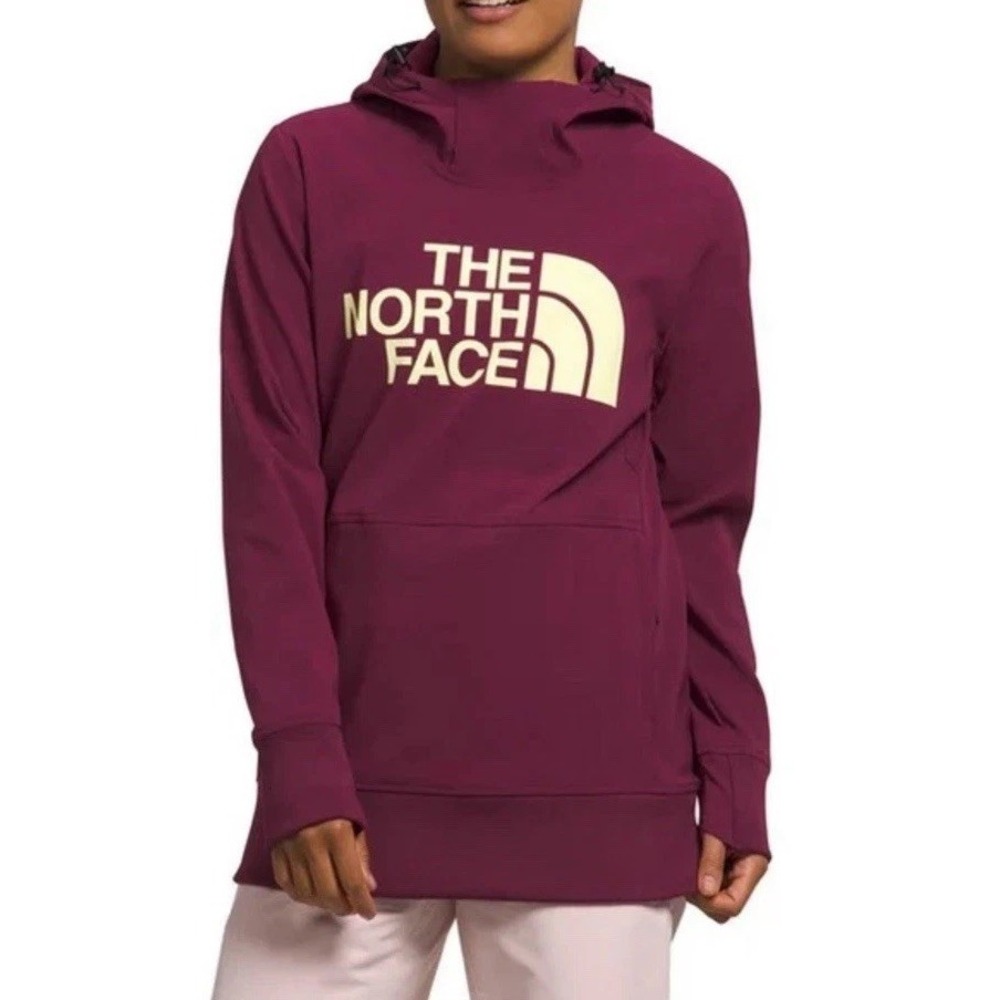 Womens The North Face Tekno Rain Hoody Plus Sz 2X Water Repellent Zip Pockets EC